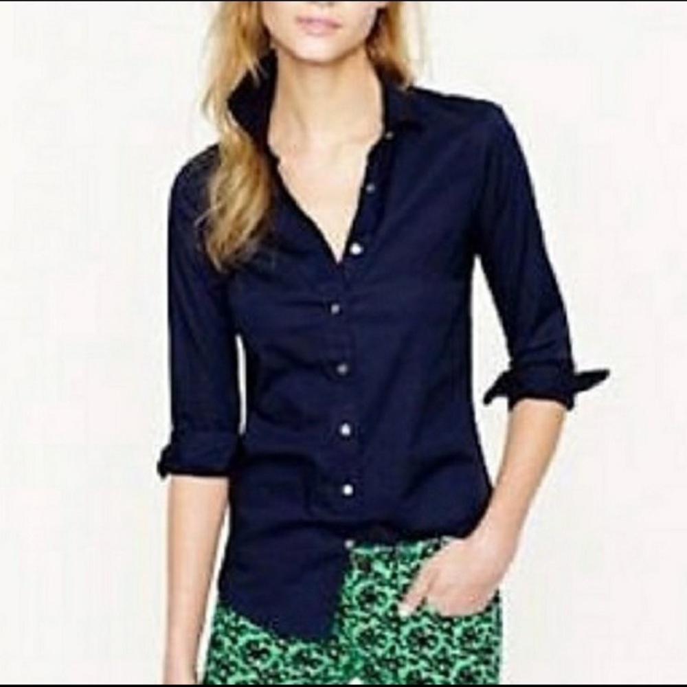 J. Crew Haberdashery Button Down